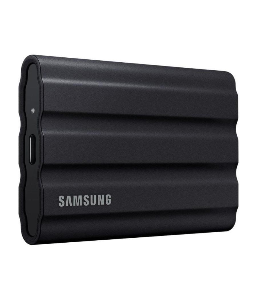Disco externo ssd samsung portable t7 shield 2tb/ usb 3.2/ negro
