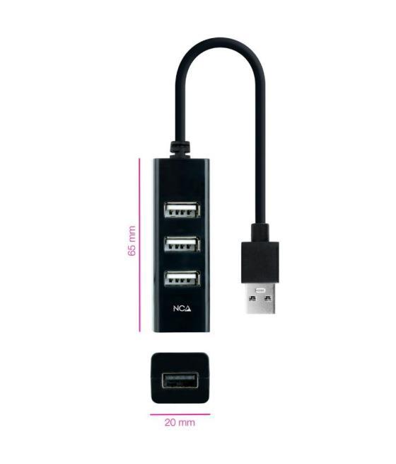 Hub usb 2.0 nanocable 10.16.4404/ 4xusb