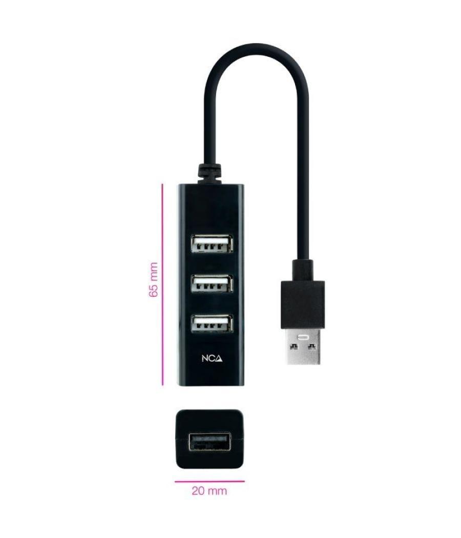 Hub usb 2.0 nanocable 10.16.4404/ 4xusb