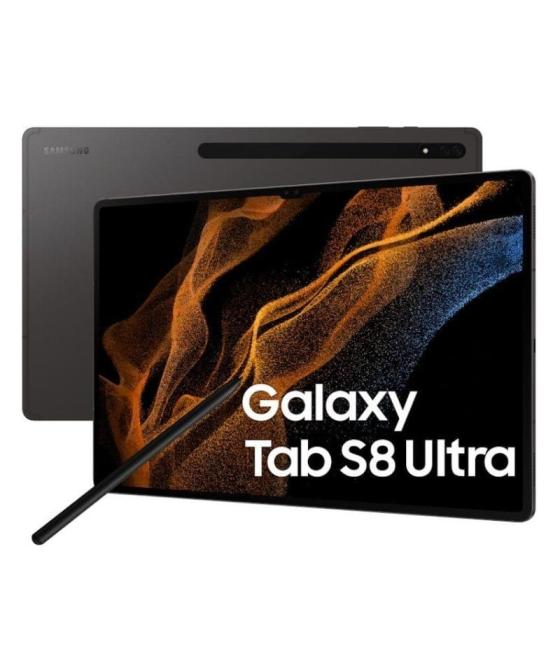 Tablet samsung galaxy tab s8 ultra 14.6'/ 8gb/ 128gb/ octacore/ gris grafito