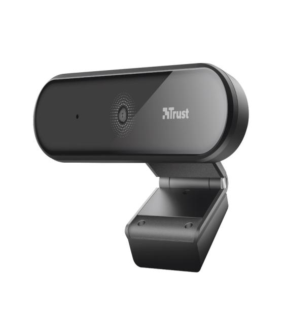 Webcam con microfono trust tyro full hd 1080p con enfoque automatico usb 23637