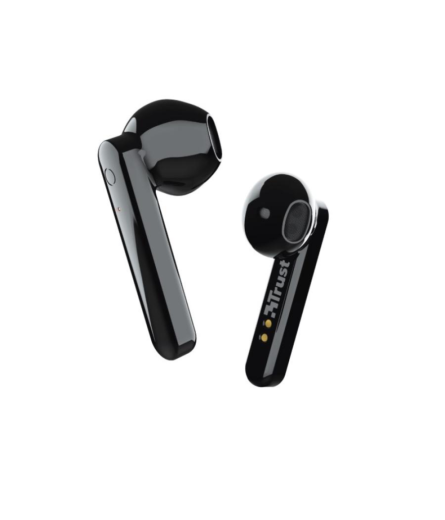 Auricular bluetooth trust primo touch tactil base recargable color negro 23712