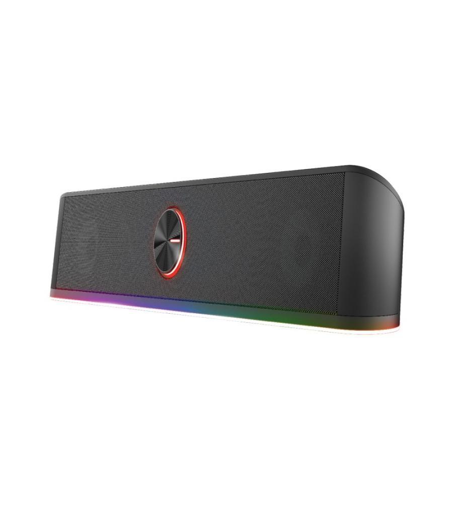 Altavoz trust soundbar gxt thorne rgb illuminated 12w cable auxiliar para audio usb para alimentacion 24007