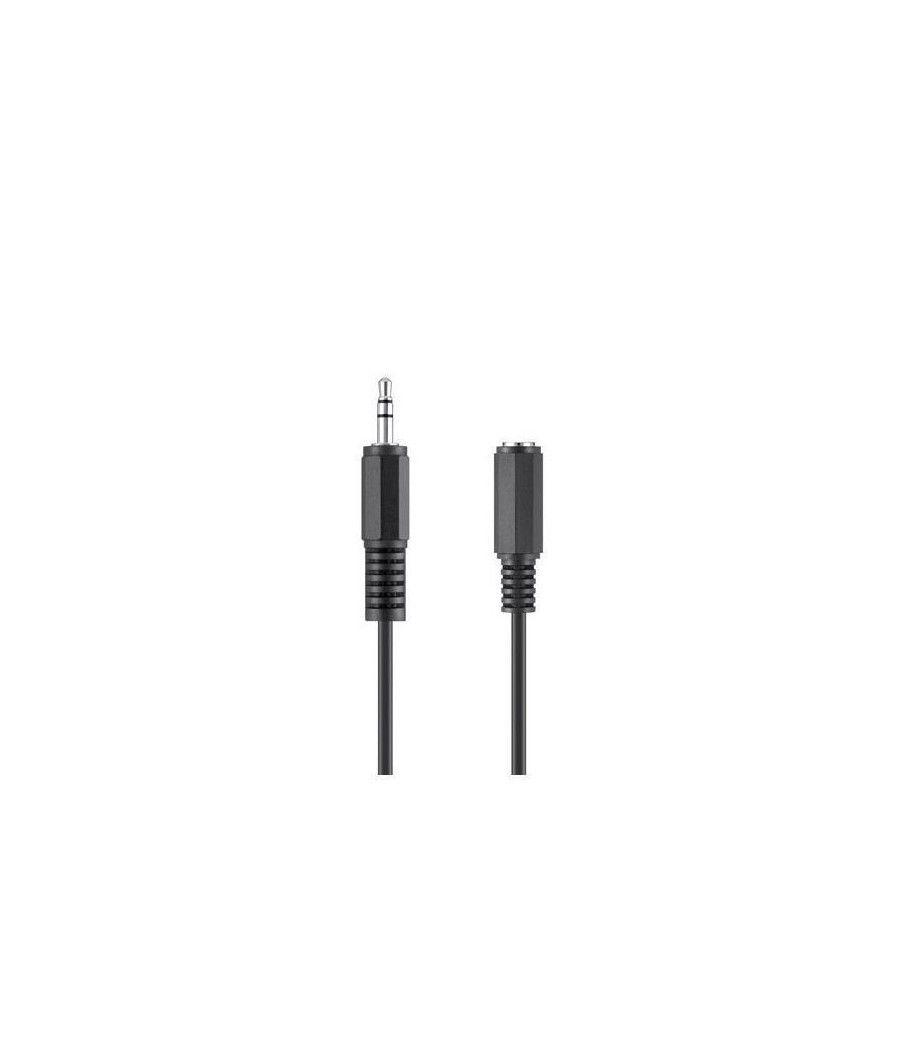 Cable audio 3.5mm m/h 3m headphone - Imagen 1