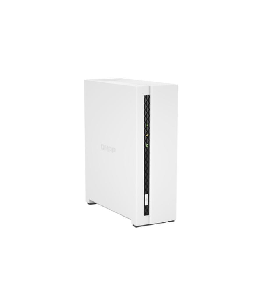 QNAP TS-133 servidor de almacenamiento NAS Torre Ethernet Blanco