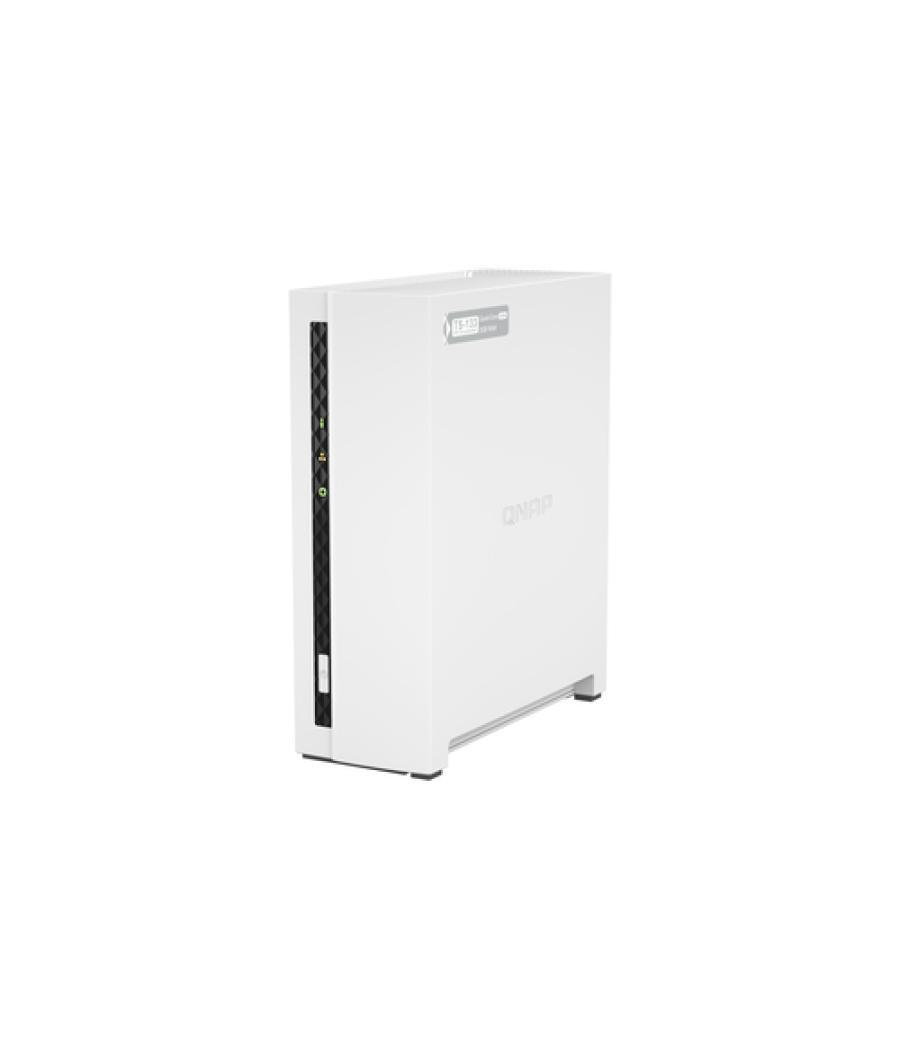 QNAP TS-133 servidor de almacenamiento NAS Torre Ethernet Blanco