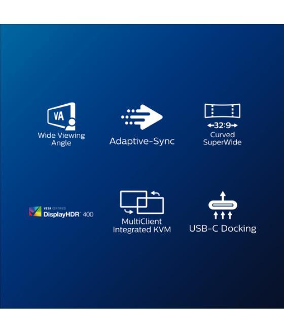 Philips P Line Pantalla LCD curva 32:9 SuperWide 499P9H/00