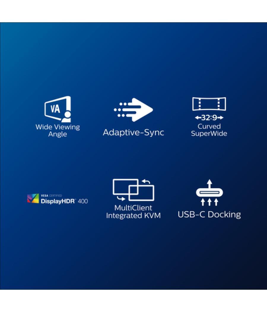 Philips P Line Pantalla LCD curva 32:9 SuperWide 499P9H/00