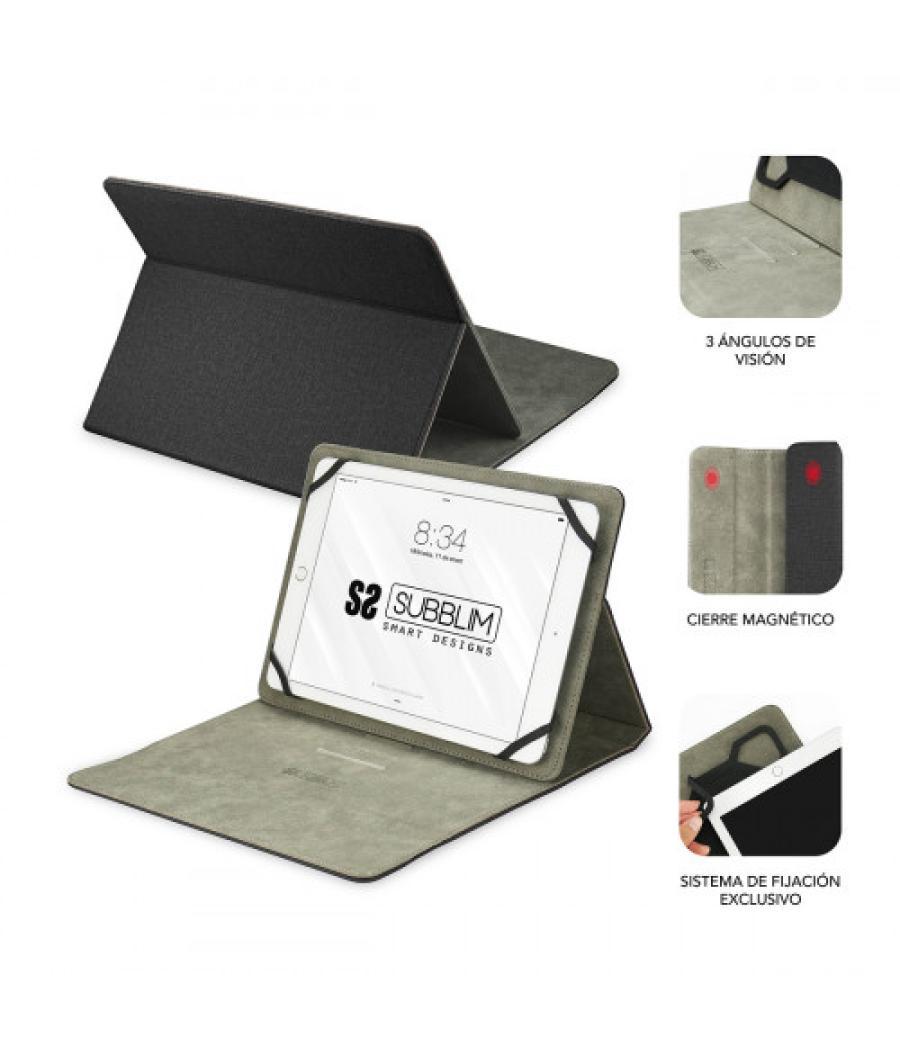 Subblim funda tablet clever stand tablet case 10,1" black