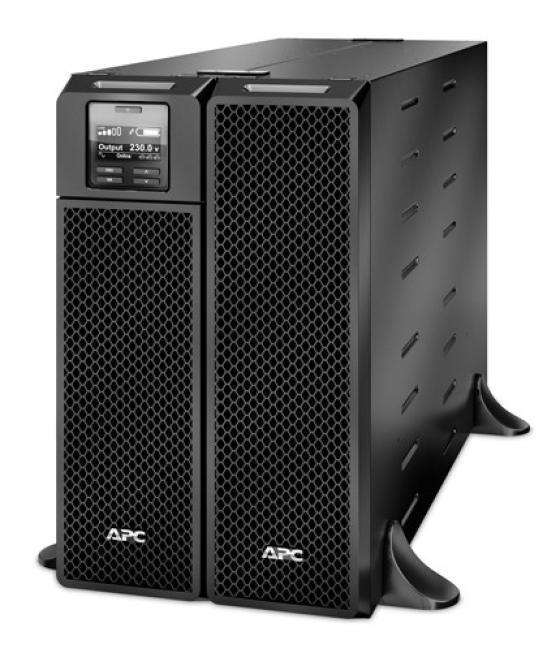 Apc smart-ups on-line sistema de alimentación ininterrumpida (ups) doble conversión (en línea) 5 kva 4500 w 12 salidas ac