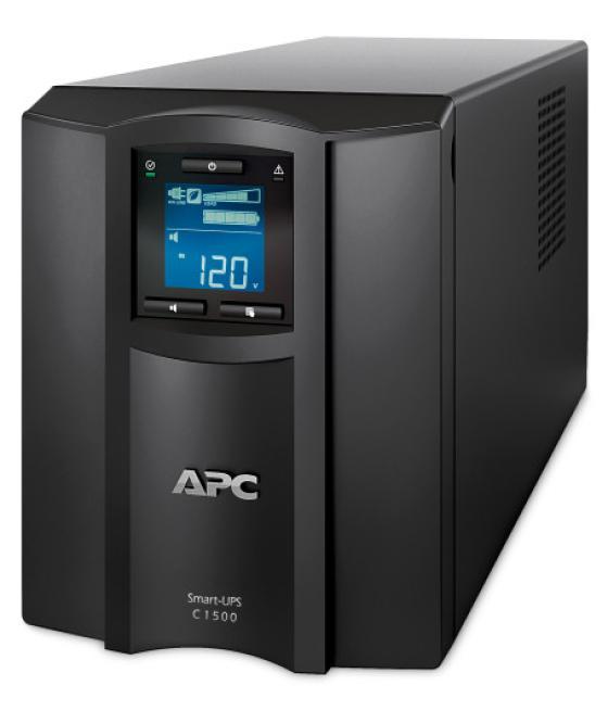 Apc smc1500ic sistema de alimentación ininterrumpida (ups) línea interactiva 1,5 kva 900 w 8 salidas ac