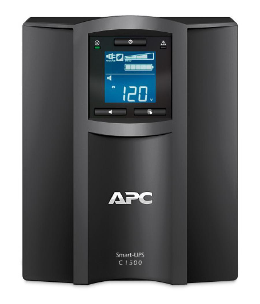 Apc smc1500ic sistema de alimentación ininterrumpida (ups) línea interactiva 1,5 kva 900 w 8 salidas ac