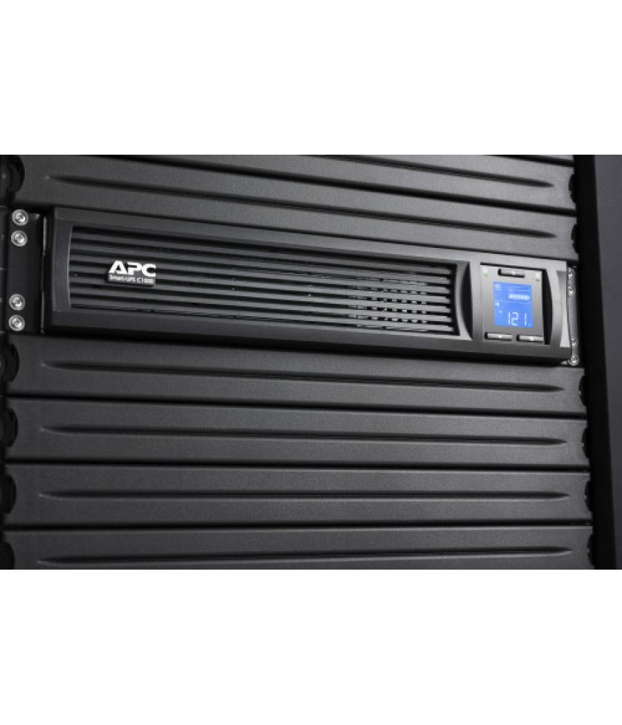 Apc smc1000i-2uc sistema de alimentación ininterrumpida (ups) línea interactiva 1 kva 600 w 4 salidas ac