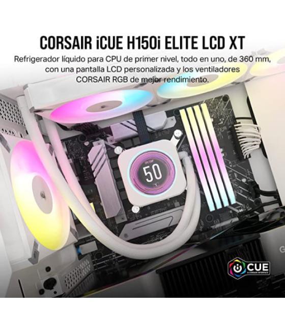 Venti. cpu corsair icue h170i elite lcd xt cw-9060076-ww