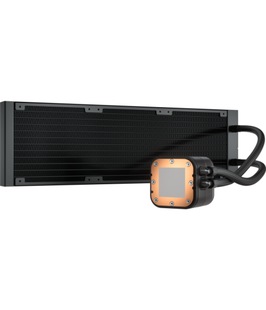 Corsair icue h150i rgb elite procesador sistema de refrigeración líquida todo en uno 12 cm negro 1 pieza(s)
