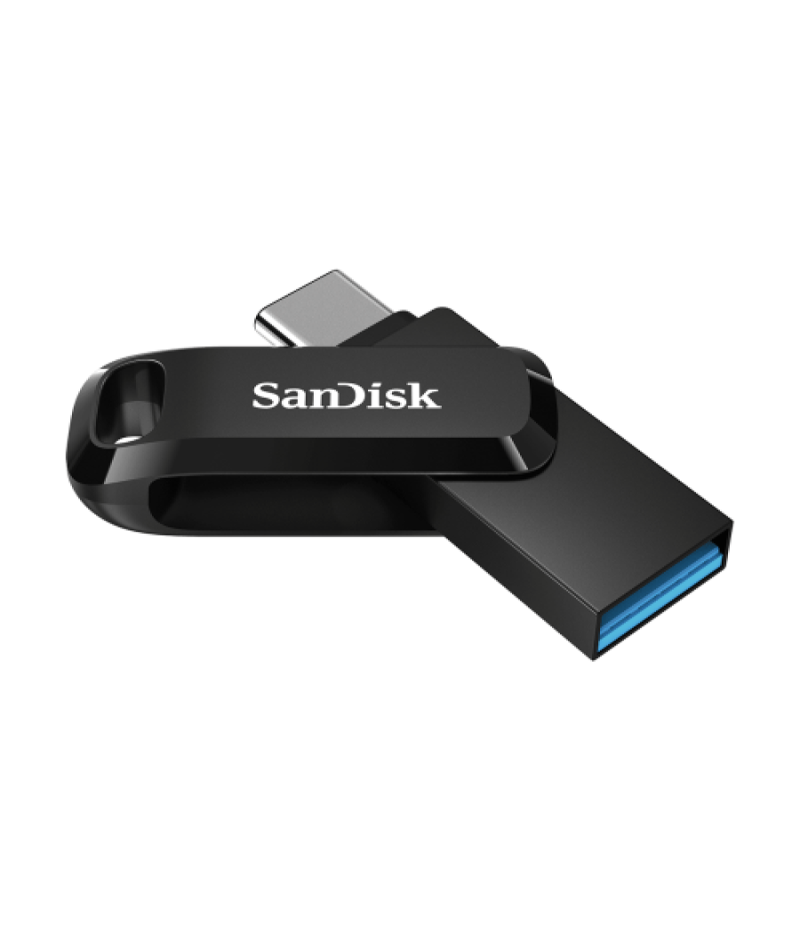 Sandisk ultra dual drive unidad flash usb 128 gb usb type-a / usb type-c 3.2 gen 1 (3.1 gen 1) negro, plata