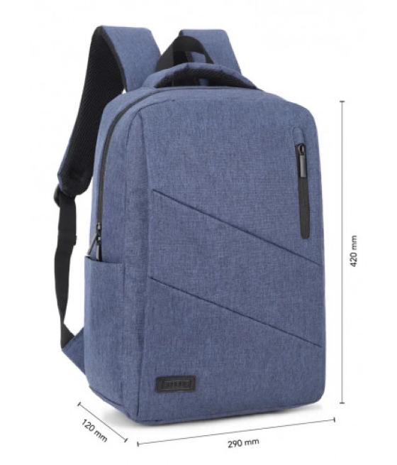 Subblim city backpack maletines para portátil 39,6 cm (15.6") mochila azul