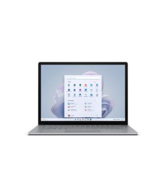 Surface laptop 5,i7,16gb,512gb,15",plata