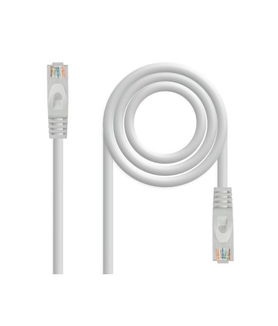 Cable de red latiguillo rj45 utp cat6a awg24 7 m gris nanocable