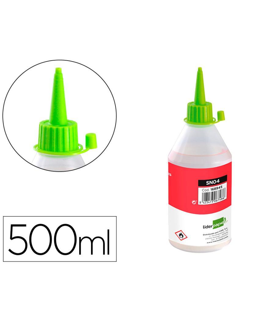 Silicona líquida liderpapel para manualidades bote de 500 ml