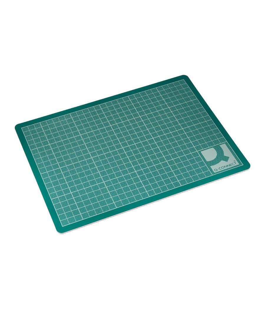 Plancha para corte q-connect din a3 3 mm grosor color verde