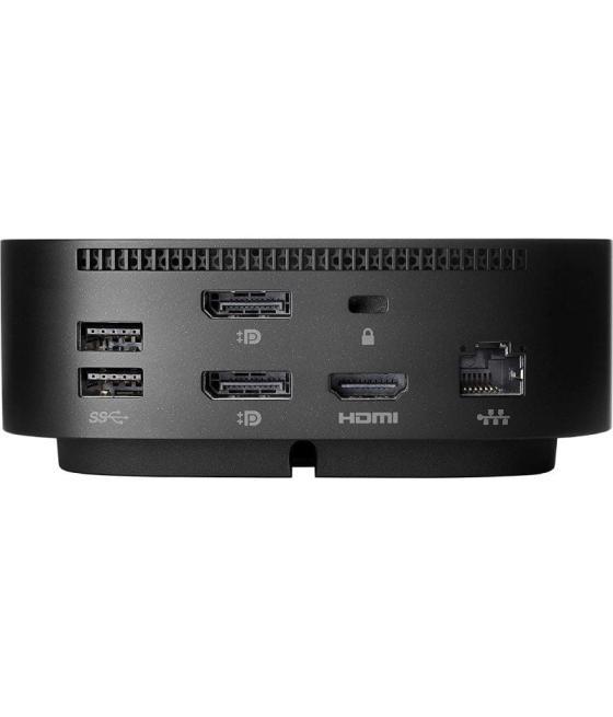 Docking usb tipo-c hp g2/ 4xusb/ 1xhdmi/ 1xrj45/ 2xdisplayport/ 1xjack/ 1xusb tipo-c pd/ negro