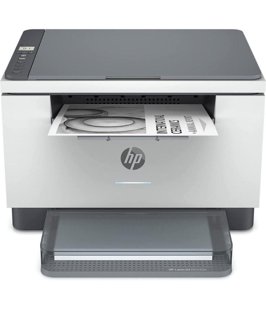 Multifunción láser monocromo hp laserjet mfp m234dw/ wifi/ dúplex/ blanca