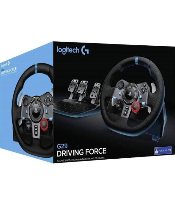 Volante con pedales logitech g29 driving force