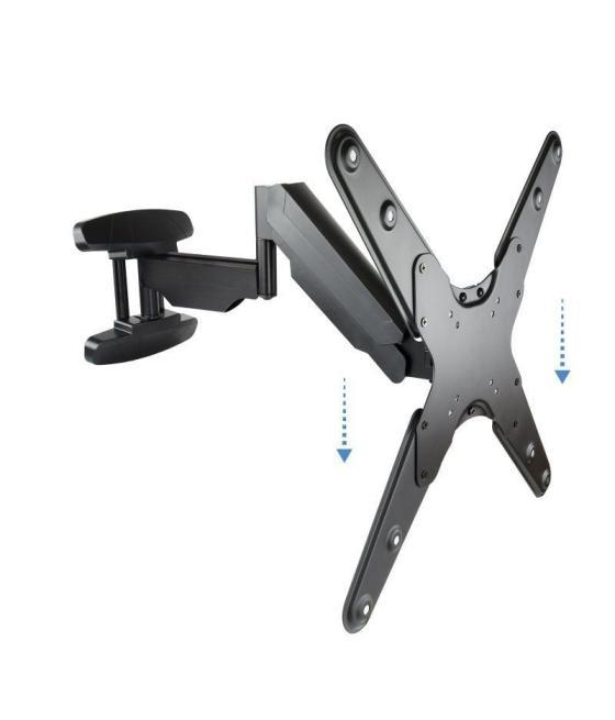 Soporte de pared giratorio/ inclinable/ nivelable tooq lp2355tn-b para tv de 23-55'/ hasta 30kg