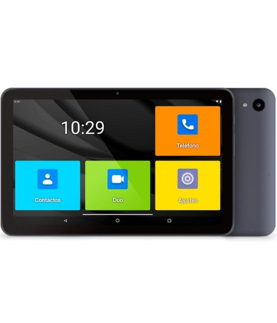 Tablet spc gravity 3 senior 10.35'/ 4gb/ 64gb/ quadcore/ 4g/ funda incluida/ negra