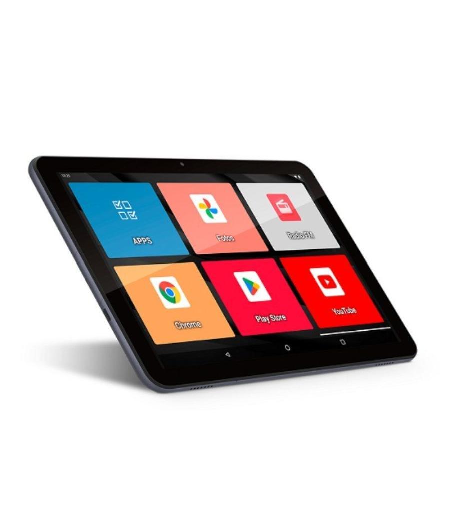 Tablet spc gravity 3 senior 10.35'/ 4gb/ 64gb/ quadcore/ 4g/ funda incluida/ negra
