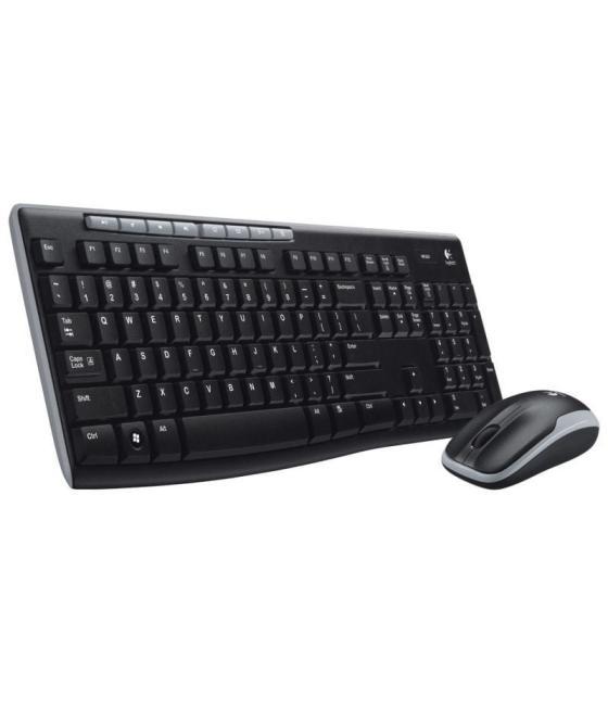 Teclado y ratón inalámbricos logitech wireless combo mk270