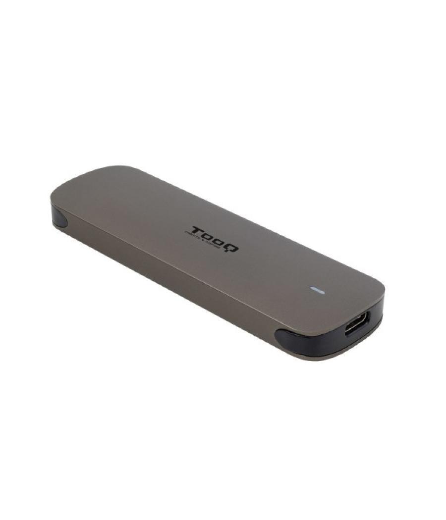 Caja externa m.2 usb-c tooq tqe-2202br para m.2 ngff usb 3.1 gen1 marron