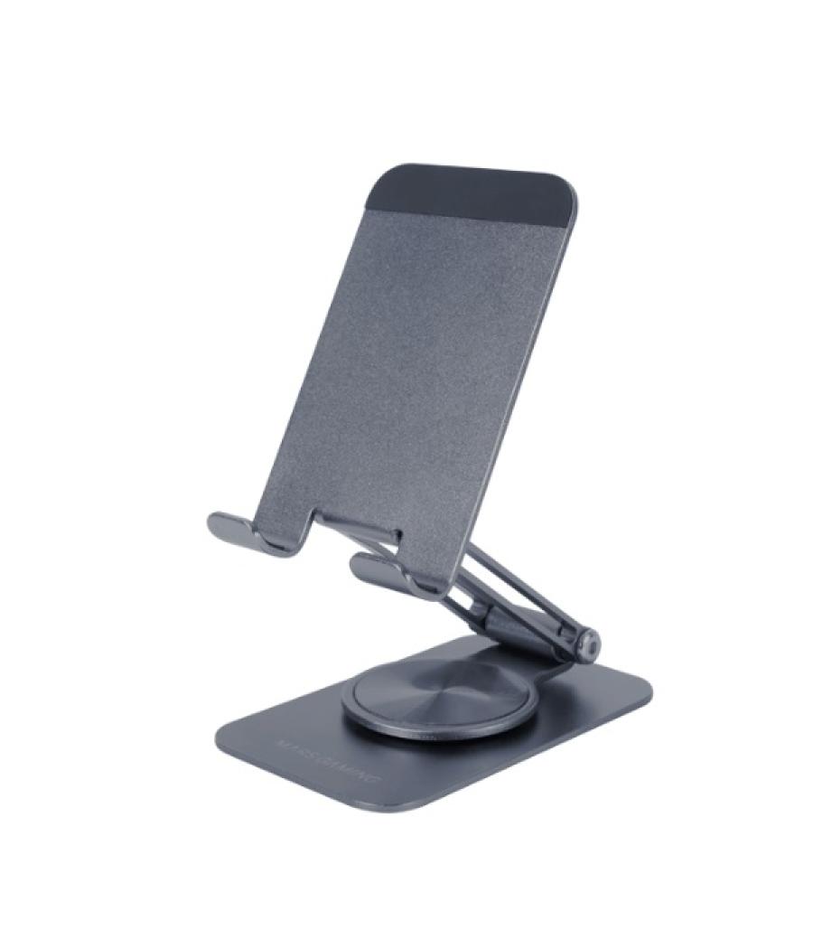 Soporte de mesa para smartphone mars gaming ma-rss color negro plegable rotacion 360º ajuste de altura y angulo de visualizacion