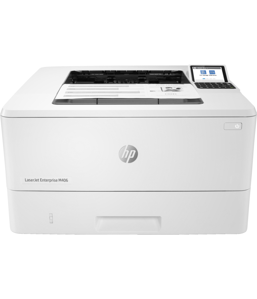 Impresora hp laserjet enterprise m406dn mono duplex