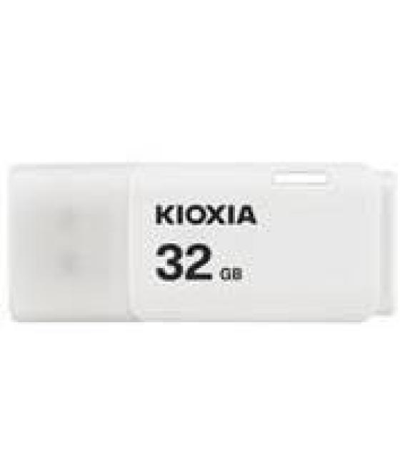 Kioxia pendrive 32gb c/tapa protectora usb 2.0 blanco
