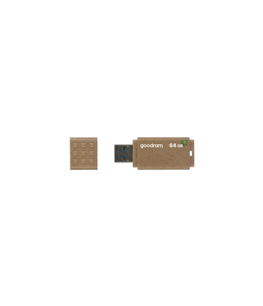 Goodram ume3 - pendrive - 64gb - usb 3.0 - eco friendly - carcasa biodegradable