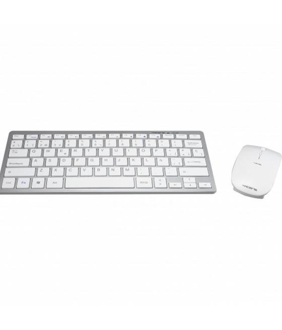 Tacens levis teclado+ratón inalámbrico blanco ultr