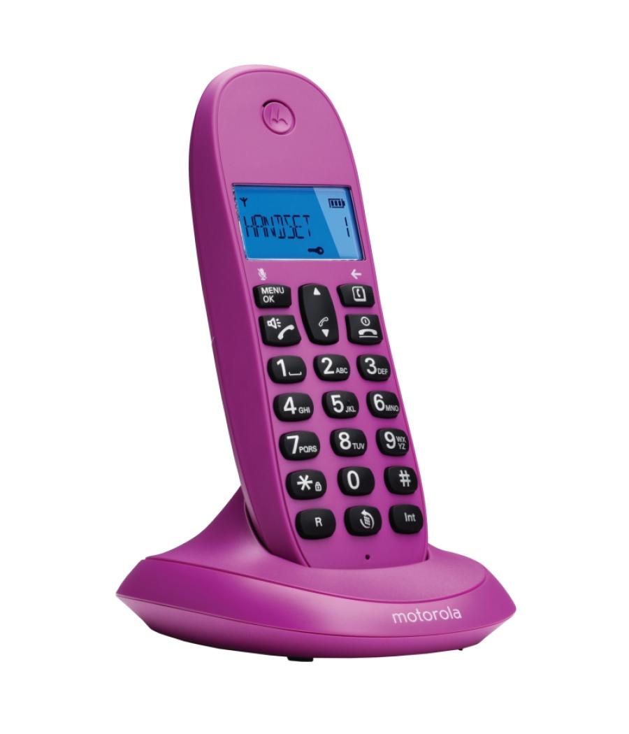 Motorola c1001 lb+ telefono dect violeta