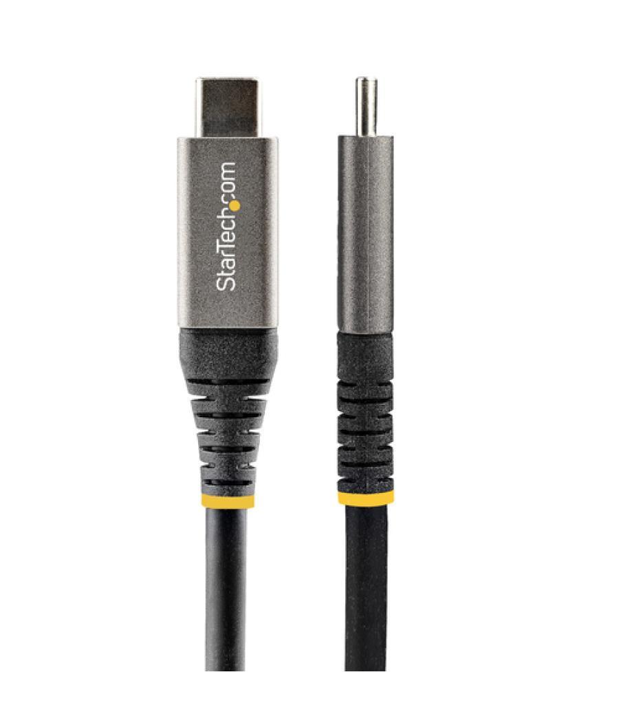 StarTech.com Cable de 1m USB-C de 10Gbps - Cable USB Tipo C Certificado por USB-IF - Cable USB TipoC USB 3.1/3.2 Gen 2 - Con Car