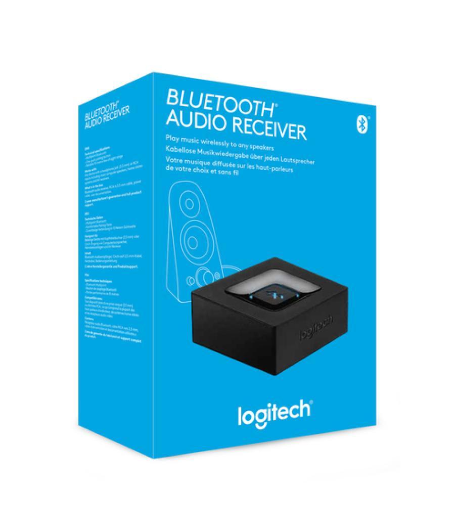 Logitech Bluetooth Audio Receiver 15 m Negro