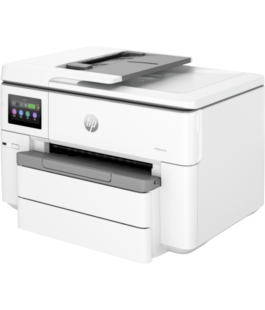 Hp officejet pro impresora multifunción hp 9730e de formato ancho, color, impresora para oficina pequeña, impresión, copia, escá