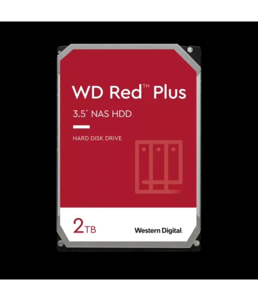 Wd hd interno wd red plus 2tb 3.5 sata - wd20efpx
