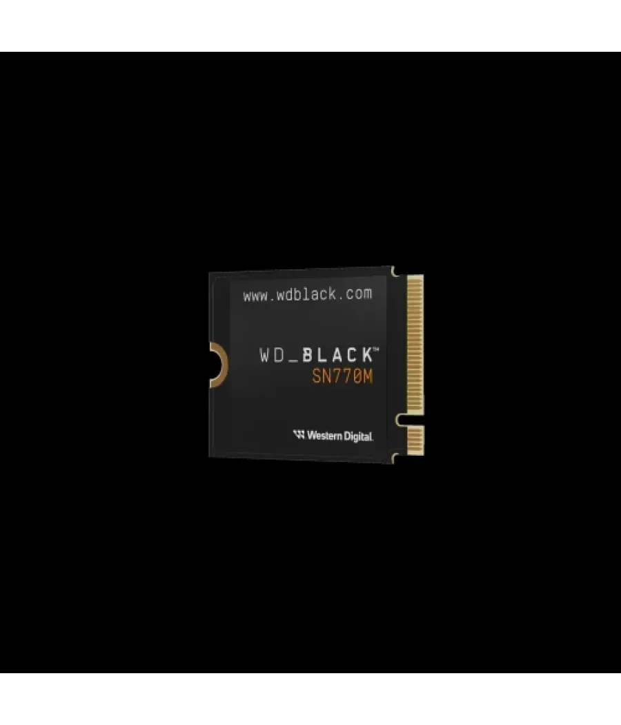 Western digital black wdbdnh0020bbk-wrsn unidad de estado sólido m.2 2 tb pci express 4.0 nvme