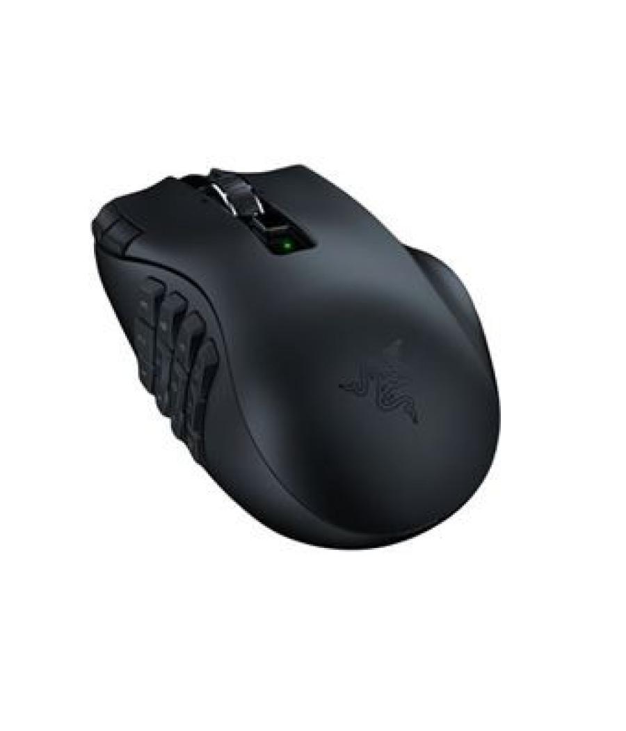 Razer naga v2 hyperspeed ratón mano derecha rf wireless + bluetooth óptico 30000 dpi