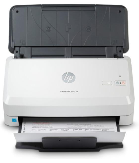 Hp scanjet pro 3000 s4 escáner alimentado con hojas 600 x 600 dpi a4 negro, blanco