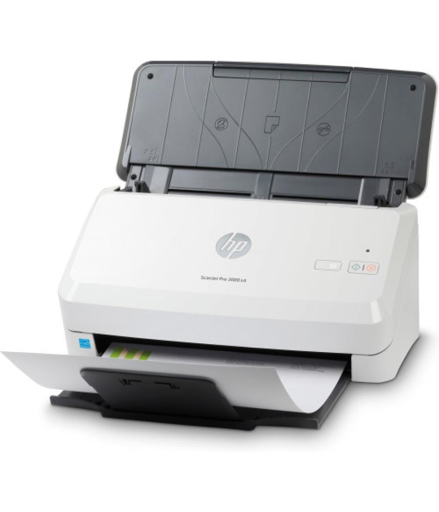 Hp scanjet pro 3000 s4 escáner alimentado con hojas 600 x 600 dpi a4 negro, blanco