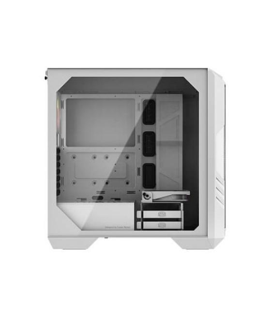 Caja ordenador gaming atx coolermaster haf 500 blanca cristal templado - 2 x 200mm argb frontal - 1 x 120mm trasero argb - 1 x f