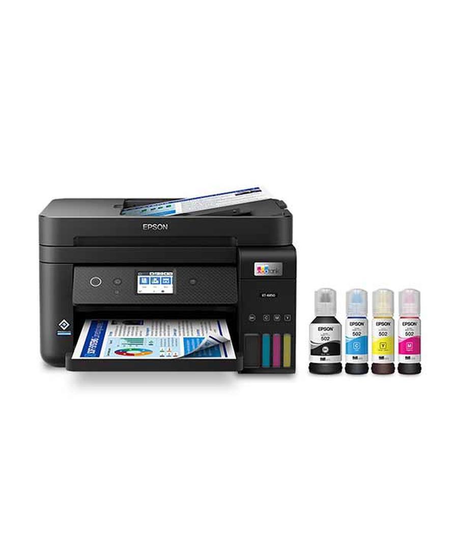 Multifunción inyección epson ecotank et - 4850 color wifi duplex fax