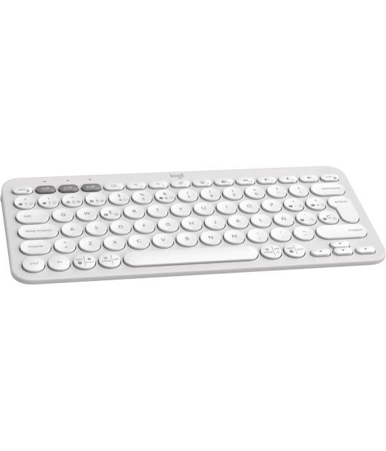 Teclado logitech pebble keys 2 k380s inalambrico blanco